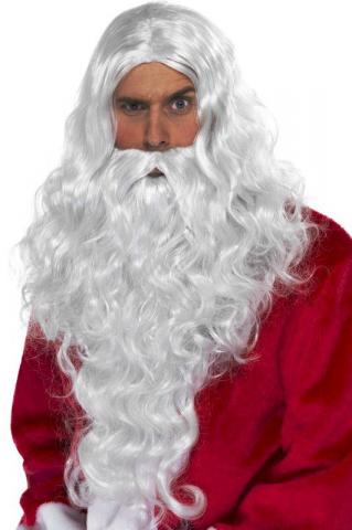 Long Santa Beard & Wig