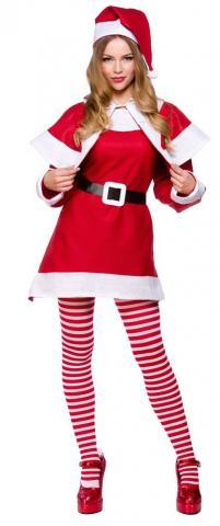 Budget Miss Santa Costume