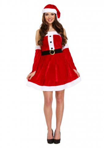 Adult Female Santa Costume