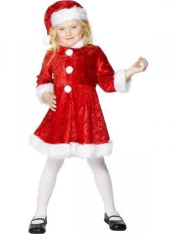 Mini Miss Santa Costume