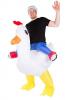 inflatable chicken costume