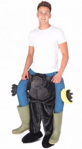 Piggyback gorilla Costume