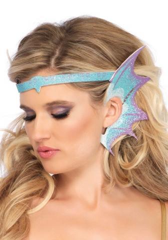 mermaid glitter ear piece