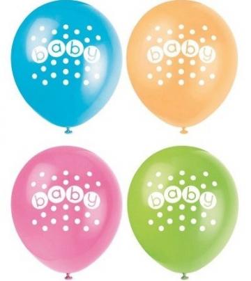 Baby Shower Latex Balloons