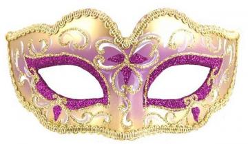 Glitter Eye Mask - Purple