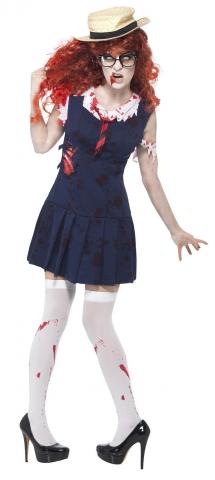 Zombie college student costume