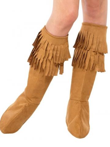 hippie fringe boot covers