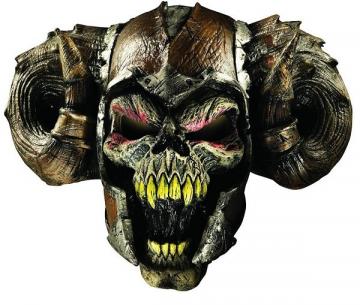 demon warrior latex mask