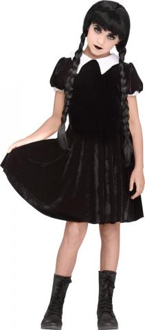 kids gothic school girl costume