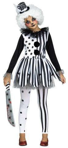 kids killer clown costume
