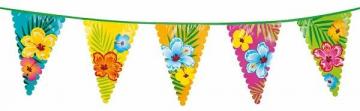 Hibiscus Flag Bunting - 6m