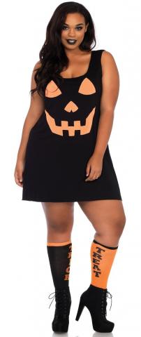 Jersey Pumpkin Dress - Plus Size