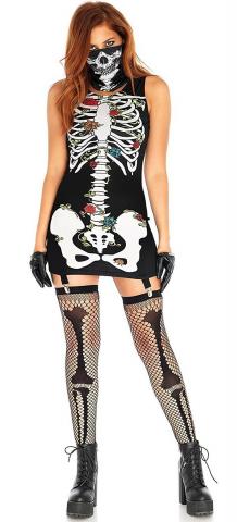 Bones And Roses Costume