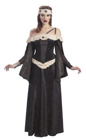 Dark Medieval Queen Costume