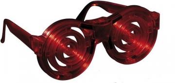 Labyrinth Hypno Glasses - Red