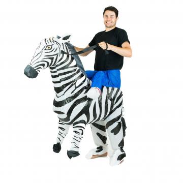 Inflatable Zebra Costume