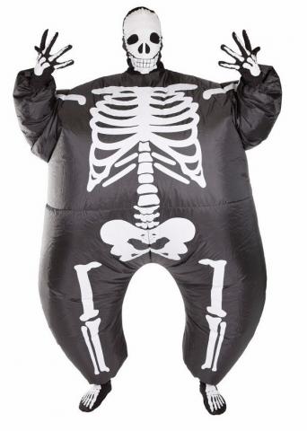 Inflatable Skeleton Costume