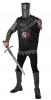 Black Knight Mens Costume