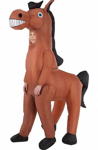 Kids Giant Inflatable Horse Costume