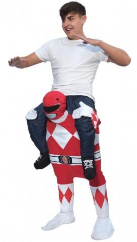 Piggyback Red Power Ranger Costume