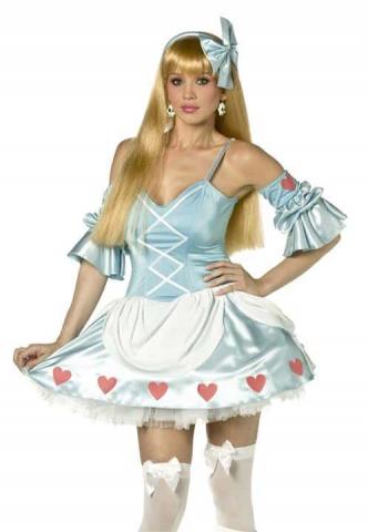 Rebel toons Alice in wonderland costume