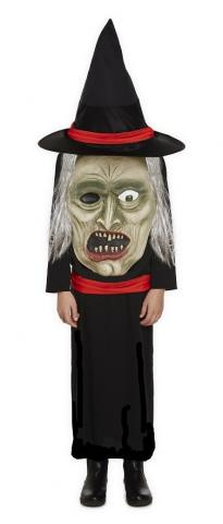 Witch Jumbo Face Costume - Kids