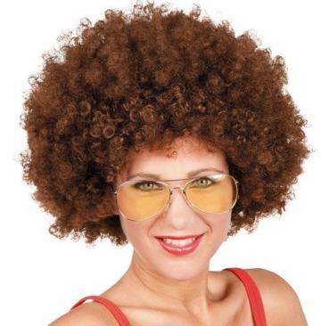 Brown Afro Wig