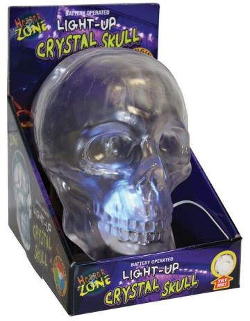 Light-Up Crystal Skull