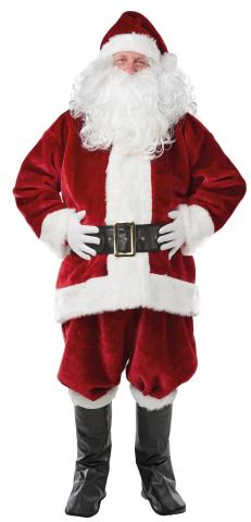 Crimson Grotto Santa Suit