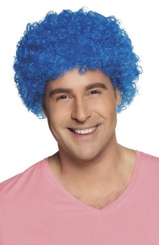 Curly Wig - Blue