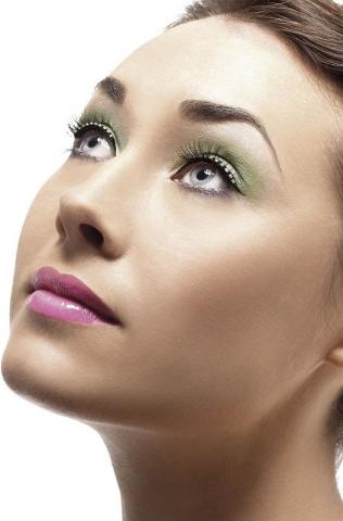 Black Diamante Eyelashes