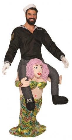 Piggyback Mermaid Costume