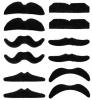 Party Moustaches - 12 Pack