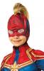 Captain Marvel Headpiece With Hair