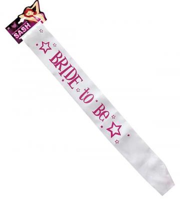 Bride To Be Satin SashBride To Be Satin Sash