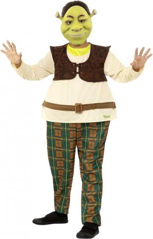 Deluxe Shrek Costume - Tween