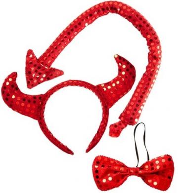 Sequin Devil Set