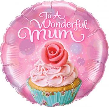 "To A Wonderful Mum" Foil Balloon