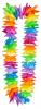 Deluxe Satin Leis - Rainbow