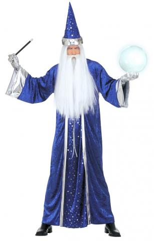 Blue Wizard Costume