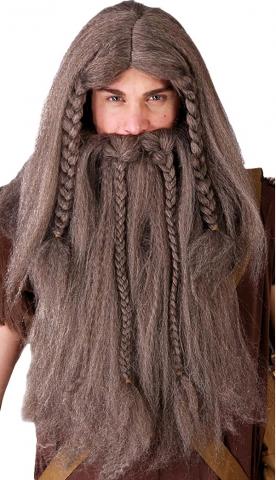 Men's Viking Wig & Beard