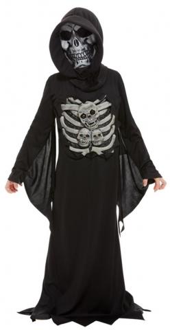 kids skeleton reaper costume