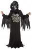 tween skeleton reaper costume