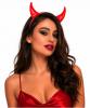 Red PVC Devil Horns