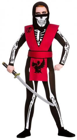 Skeleton Ninja Costume - Kids