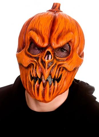 Killer Pumpkin Latex Mask