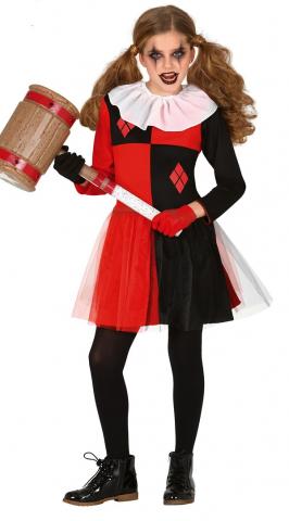 Harlequin Girl Costume - Kids