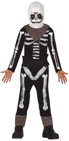 Skeleton Soldier Tween Costume