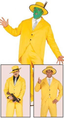Yellow Gangster Costume