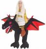 Ride On Black Dragon Costume